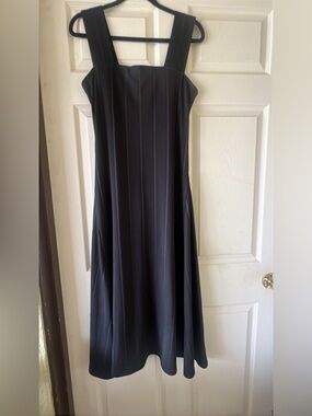 Theory Black Sleeveless A-Line Dress - Classic Women's Dress